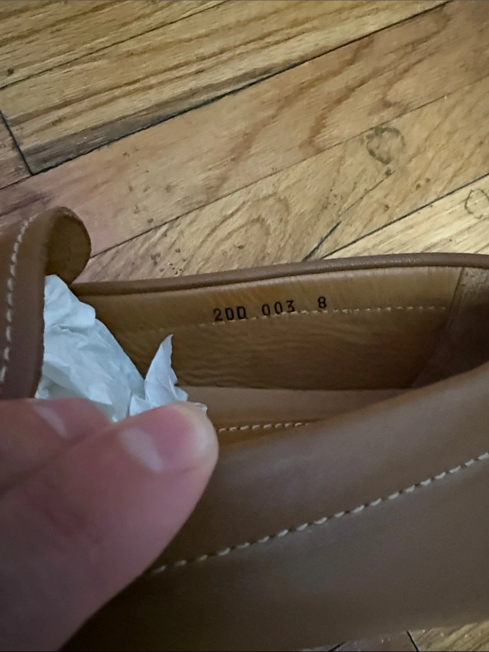 Prada Tan Leather Men's Slip-On Loafers